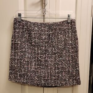 NWOT Chic Tweed Skirt - Multicolor